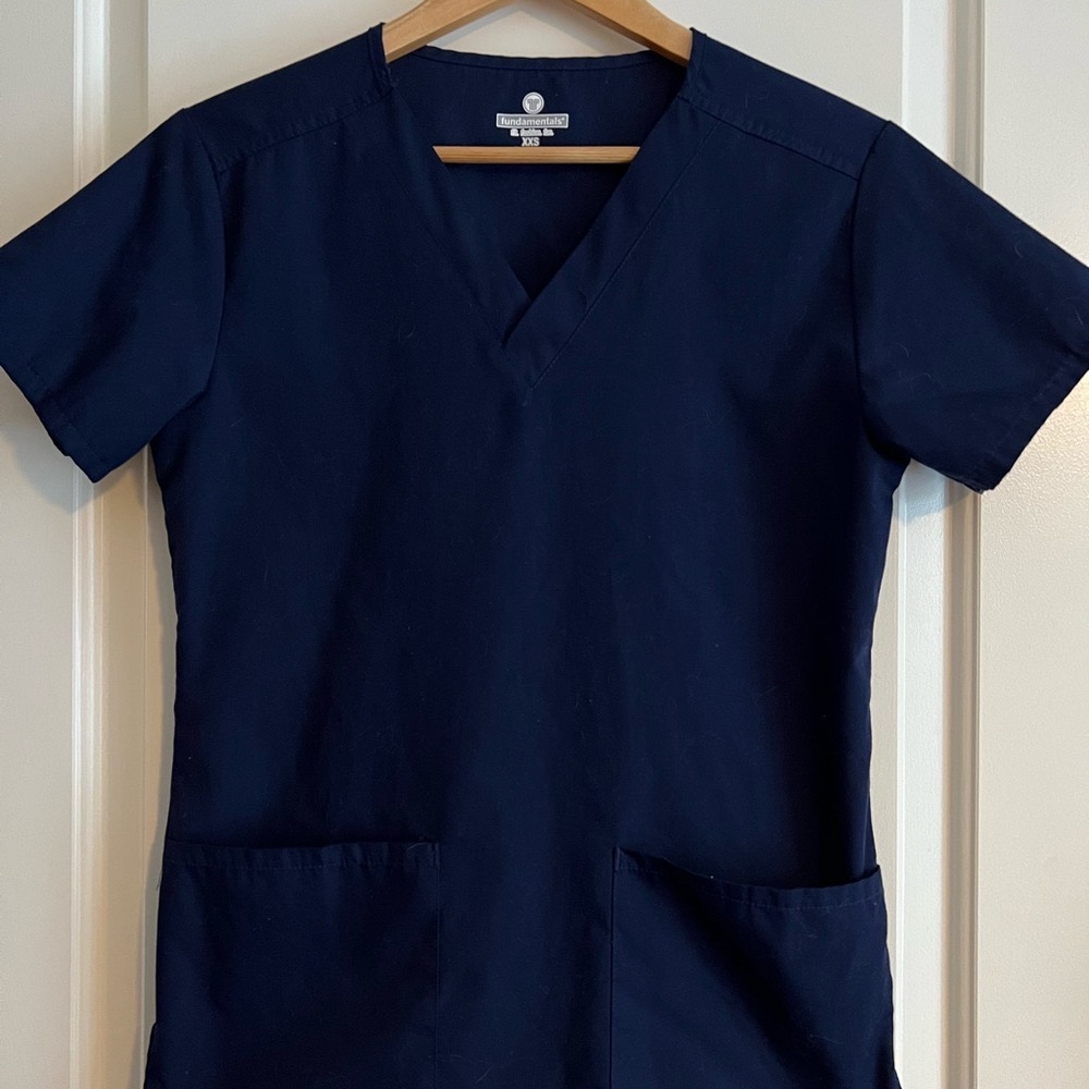 Fundamentals Navy Scrubs
